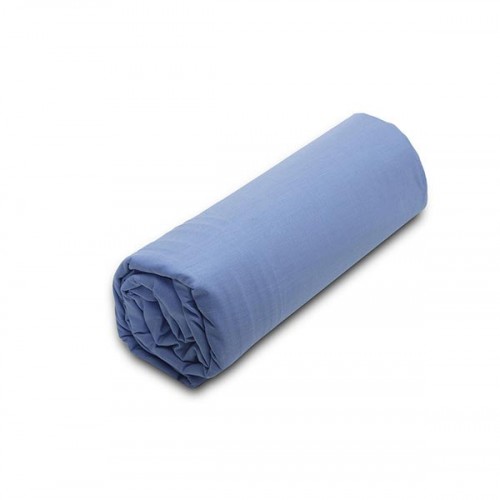 Menta bed sheet with elastic 17 Blue Super double (180x200 20)