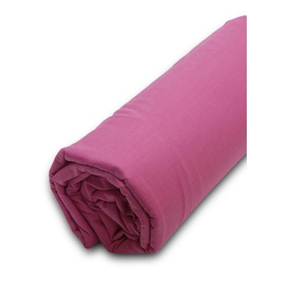 Fitted sheet Menta with rubber 9 Fuchsia Super double (180x200 20)