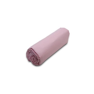 Κατωσέντονο Menta με λάστιχο 13 Pink Ημίδιπλο (120x200 20)