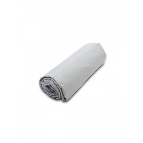 Menta bedspread with rubber 18 Light Gray Semi-double (120x200 20)