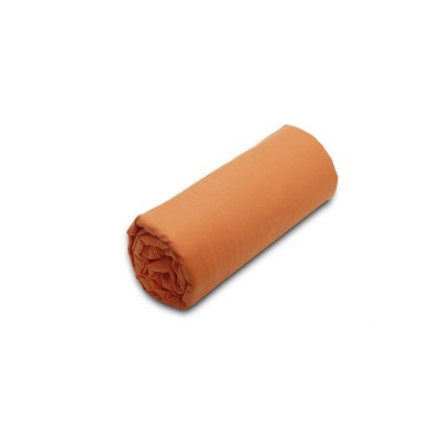 Menta bedspread with elastic 7 Orange Semi-double (120x200 20)