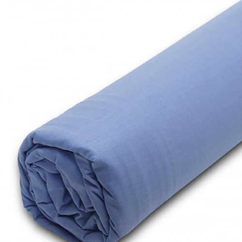 Menta bed sheet with rubber 17 Blue Double (160x200 40)