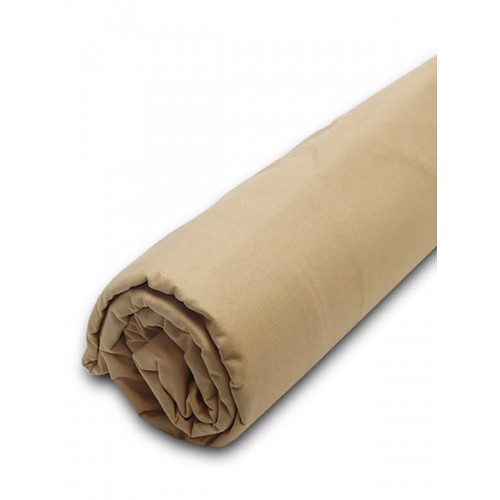 Fitted sheet Menta with elastic 4 Beige Double (160x200 40)