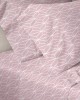 Σετ Σεντόνια Menta Εμπριμέ 520 Pink Μονο (160x250)