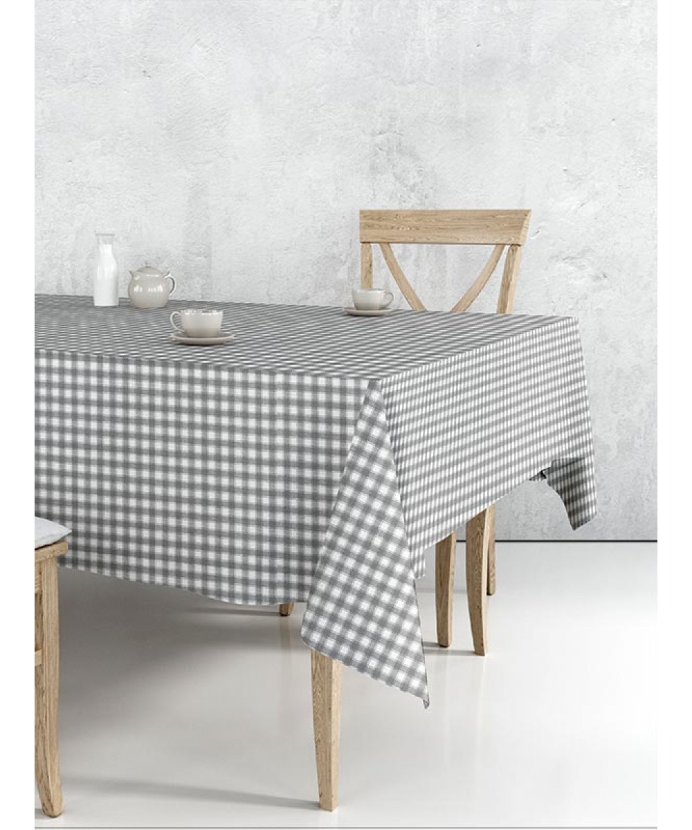 Tablecloth 5467 Gray 140x140