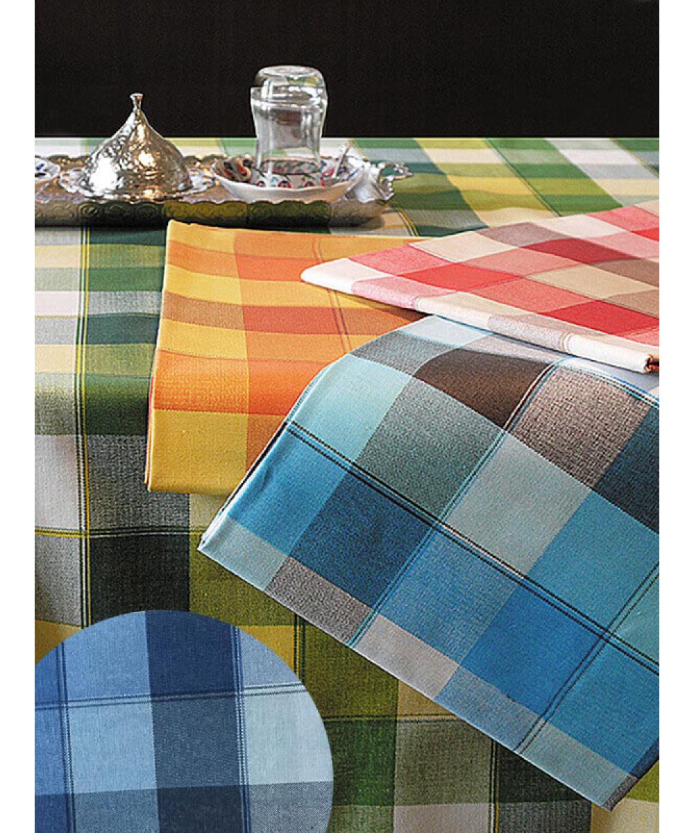 Tablecloth 6997 Blue 140x140