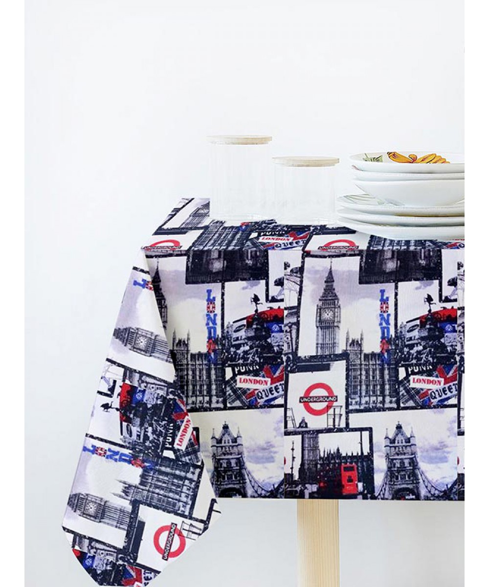 London tablecloth 140x140