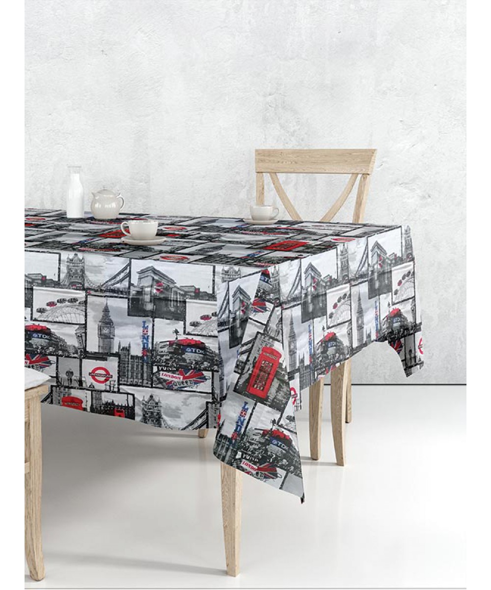 London tablecloth 140x140