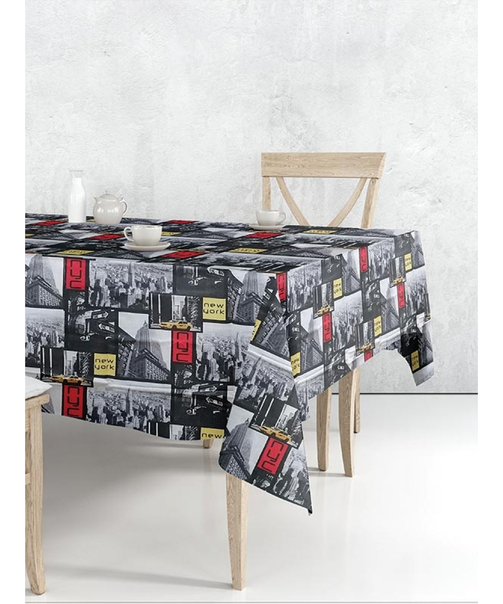 New York tablecloth 140x140