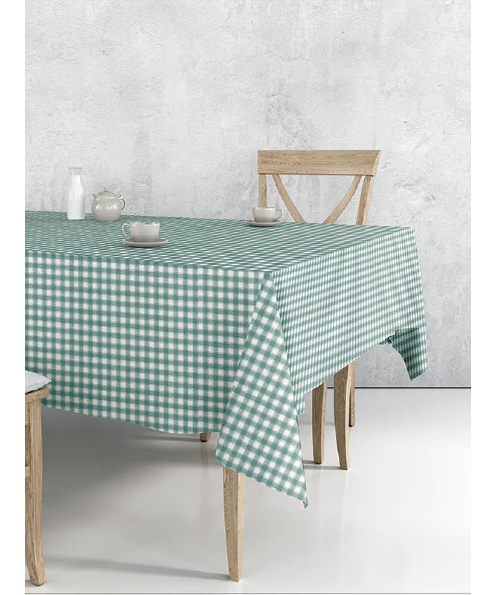 Tablecloth 5467 Aqua 140x220