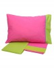 Cotton Feelings Printed Sheet Set 2211 Fuchsia Single (160x260)