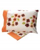 Cotton Feelings Printed Sheet Set 529 Orange Single (160x260)