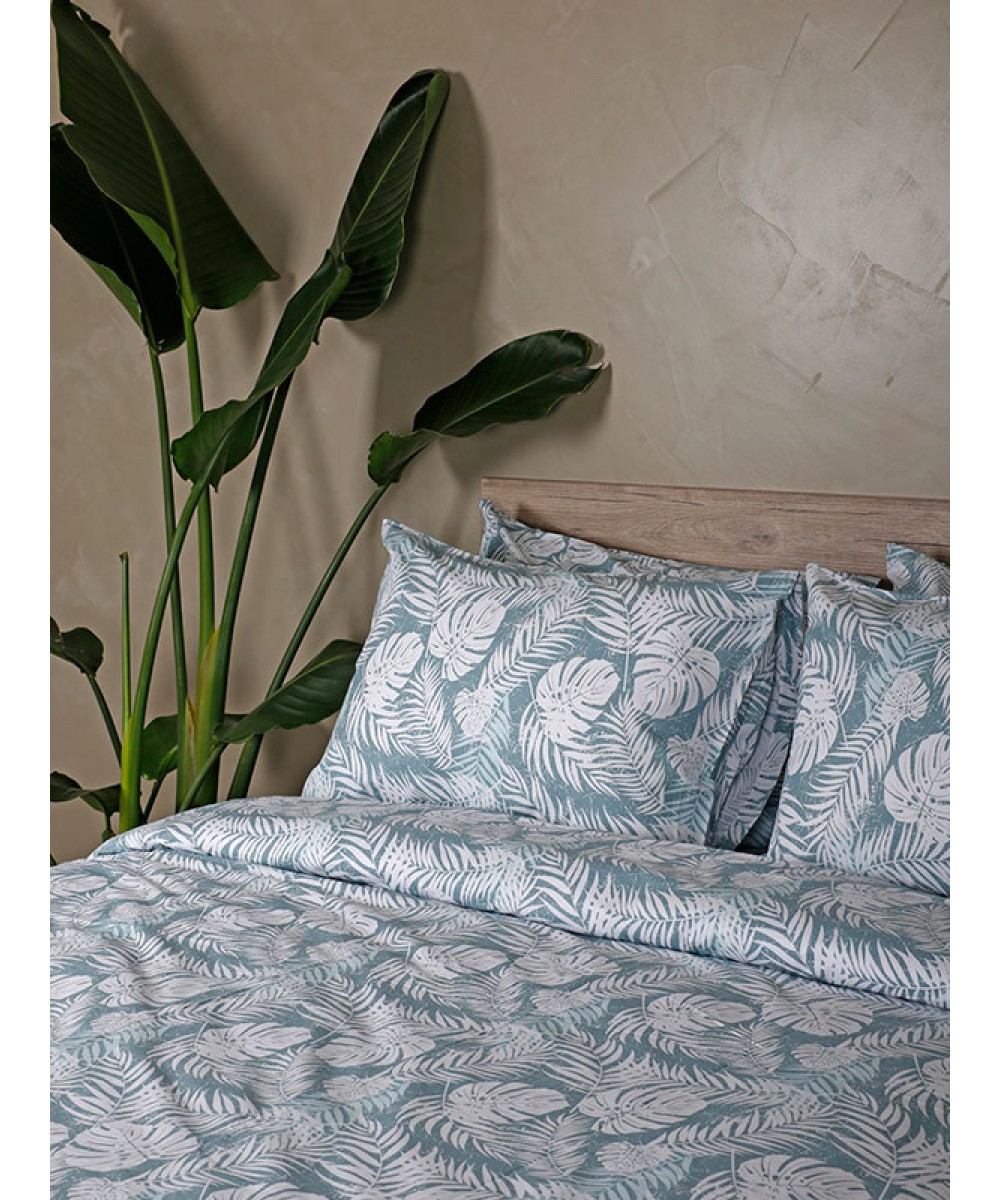 Duvet cover Cotton Feelings 2038 Aqua Moni (170x250)