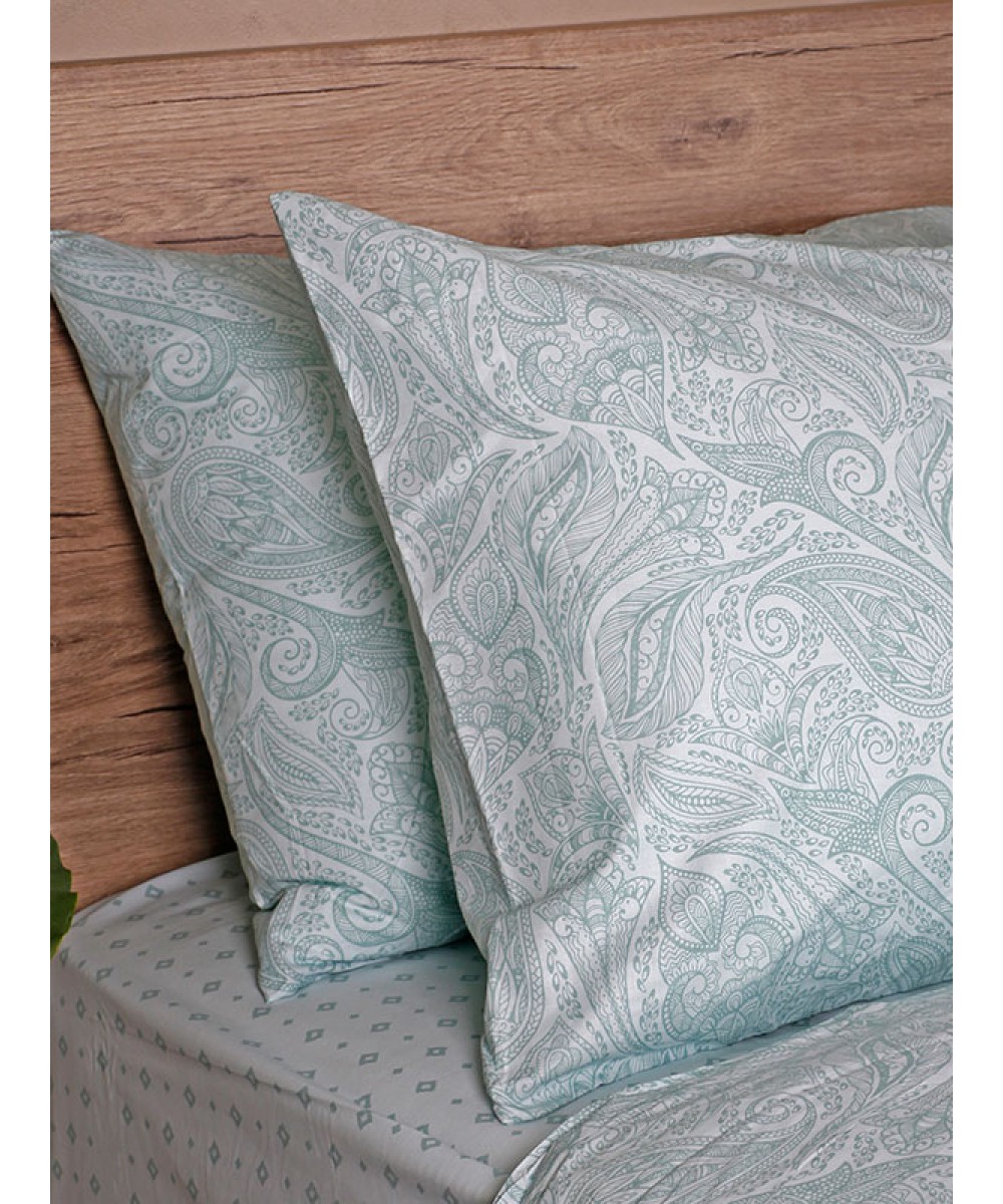 Duvet cover Cotton Feelings 2040 Aqua Moni (170x250)