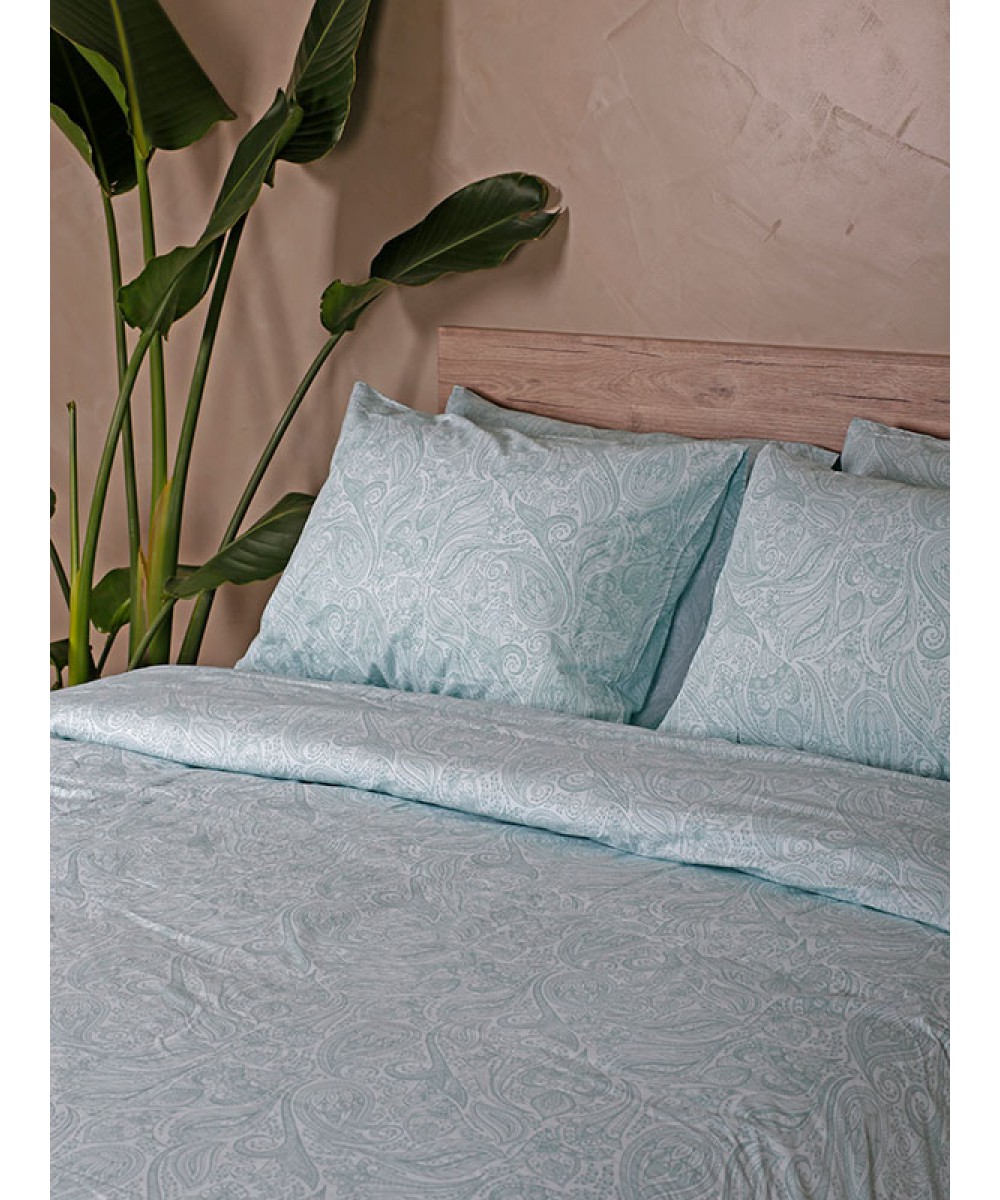 Duvet cover Cotton Feelings 2040 Aqua Double (200x250)