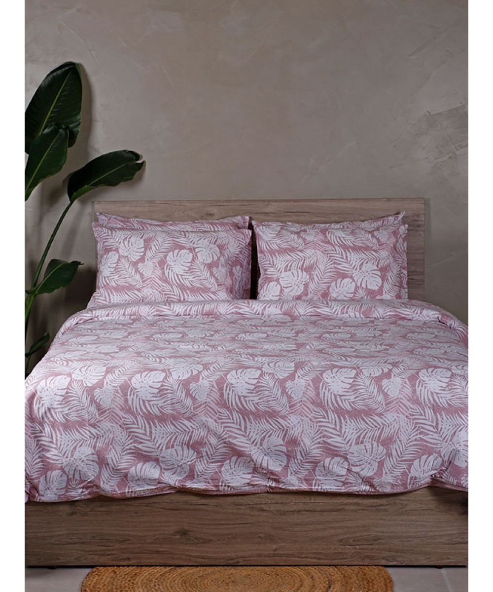 Sheet set Cotton Feelings 2038 Pink Single with elastic (105x205 30)