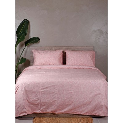 Sheet set Cotton Feelings 2040 Pink Super double with elastic (170x205 30)