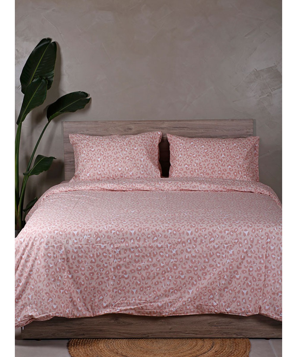 Sheet Set Cotton Feelings 2044 Pink Extra Double (235x270)