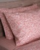 Σετ Σεντόνια Cotton Feelings 2044 Pink Υπέρδιπλο με λάστιχο (170x205 30)