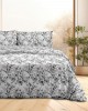 Flannel Sheet Set 932 Gray Extra Double (230x250)