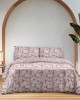 Flannel Sheet Set 3038 Pink Single with elastic (105x205 30)