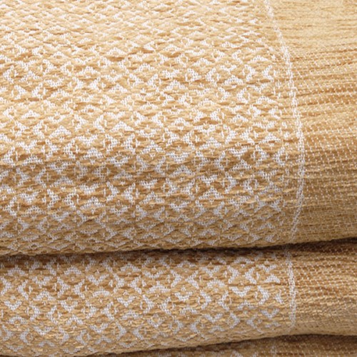 Chenille Throw Frame 5 Mustard Set of 3 pieces (1th – 2th – 3th)