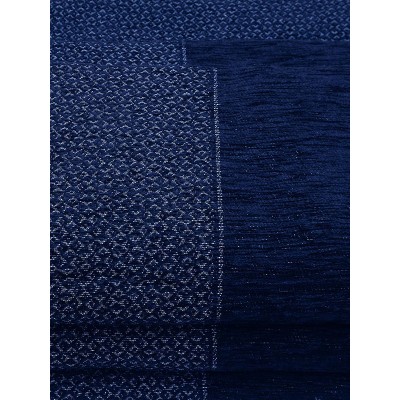 Ριχτάρι Σενίλ Frame 8 Blue Σετ 2 τεμαχίων (2θ – 3θ)