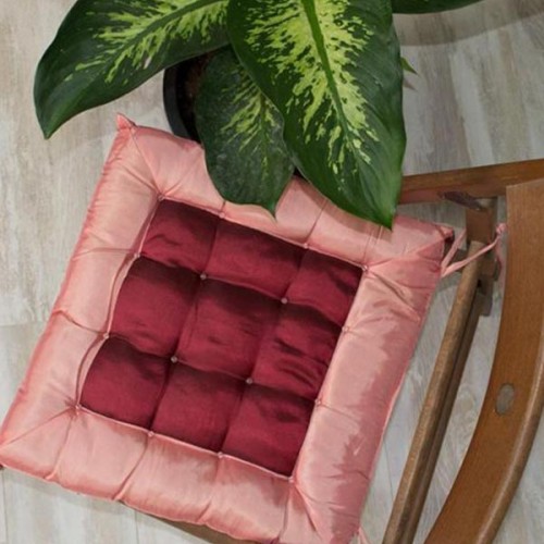 Μαξιλάρι Καρέκλας Φουσκωτό Pink 40x40