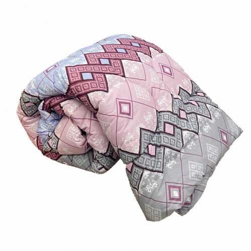 DOUBLE SIDE QUILT NORDIC PINK COTTON 100% 220X240 LINEAHOME