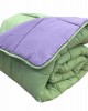 DOUBLE SIDED QUILT 4 SEASONS 220x240 MICRO CABBAGE - PURPLE 220X240 LINEAHOME