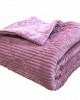 DUSTY PINK EMBOSSED COTTLE QUILT EXTRA DOUBLE 210X230 LINEAHOME