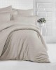 SHEET WITH RUBBER SOFT SATIN BEIGE 160X200 25 LINEAHOME