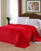 BLANKET VELOTE KOKKINH DOUBLE 200x240 LINEAHOME