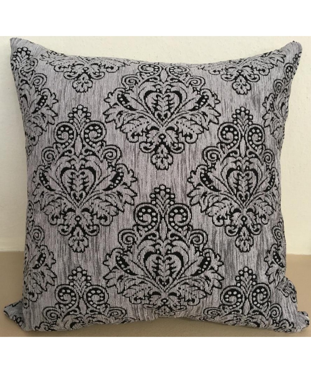 LINEAHOME DOUBLE-SIDED CHENILLE CUSHION 45X45 'BAROQUE GRAY'