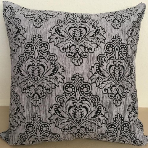 LINEAHOME DOUBLE-SIDED CHENILLE CUSHION 45X45 'BAROQUE GRAY'