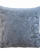 VELOR PILLOW CASE ROSSA GRAY 45X45 LINEAHOME