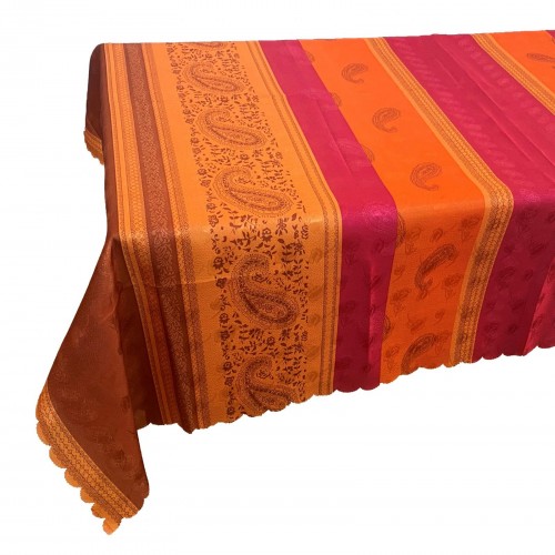 SPOTTED TABLECLOTH INDIA 160X220 LINEAHOME