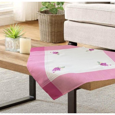 LINEN TABLECLOTH WITH GRAPE EMBROIDERY 15580-3 140X180 LINEAHOME