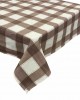 COTTON TABLECLOTH N442 BROWN LINEAHOME