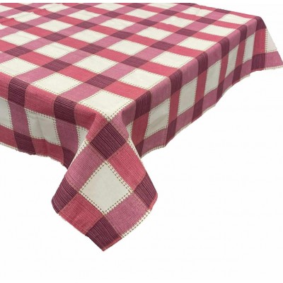 CHECK TABLECLOTH N442A 140X180 LINEAHOME