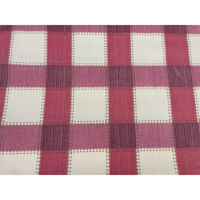 CHECK TABLECLOTH N442A 140X140 LINEAHOME