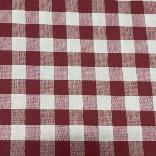 CHECK TABLECLOTH 5467 RED 140X180 LINEAHOME