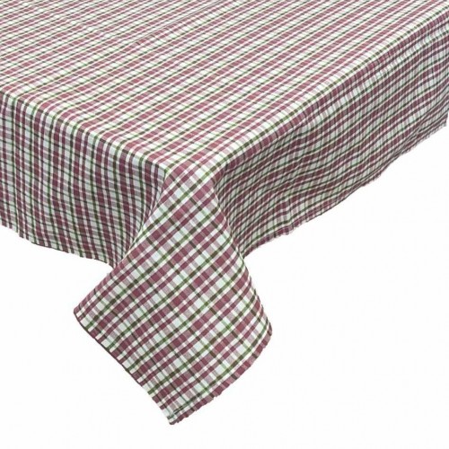 CHECK TABLECLOTH N12296 PINK 140X140 LINEAHOME