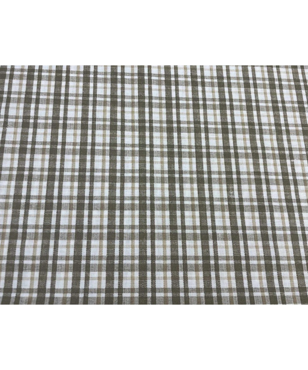 CHECK TABLECLOTH N12296 140X140 LINEAHOME