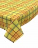 CHECK TABLECLOTH N5451 YELLOW 140X140 LINEAHOME