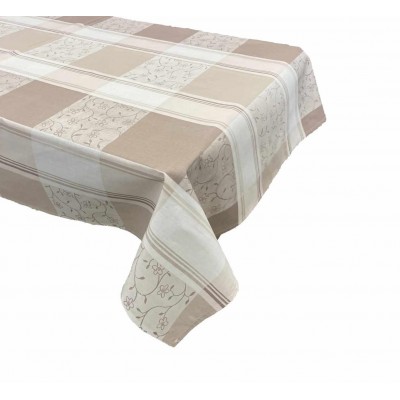 CHECK TABLECLOTH 323 100X140 LINEAHOME