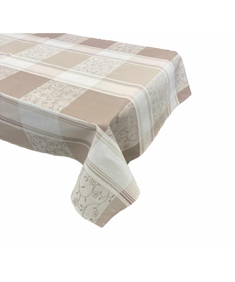 CHECK TABLECLOTH 323 140X180 LINEAHOME