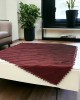 TAFFETTE FRAME WITH BURGUNDY CRYSTALS 100X100 LINEAHOME