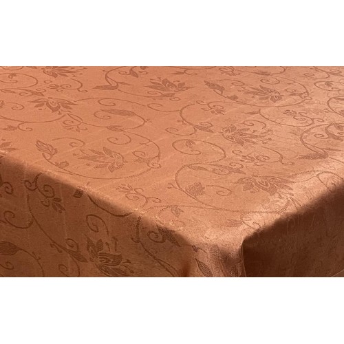 SATIN JACQUARD TABLECLOTH WITH CEYLAN FAUCET 140X180 LINEAHOME