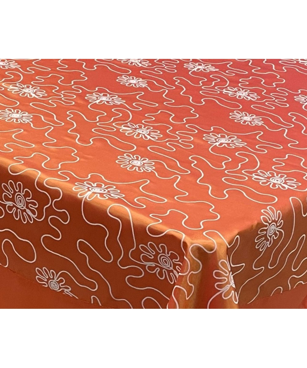LINEAHOME SATIN JACQUARD TABLECLOTH WITH PICKLE FLASH 180X220